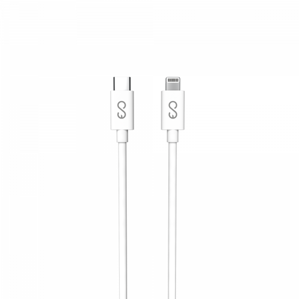 LIGHTNING TO USB-C WHITE CABLE