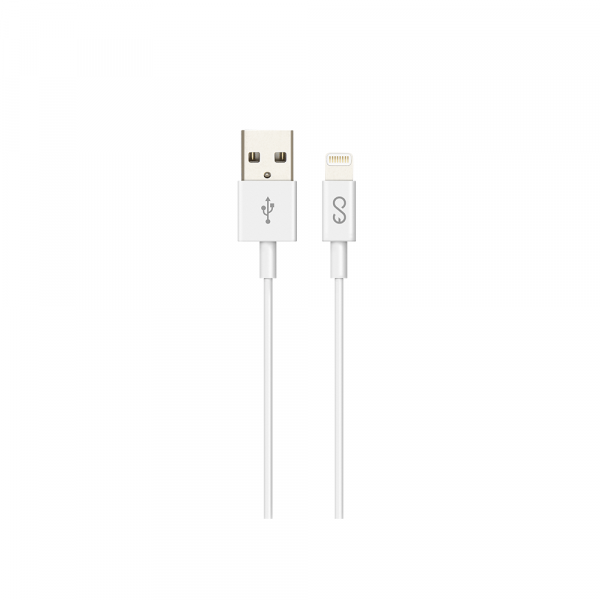 LIGHTNING TO USB-A WHITE CABLE